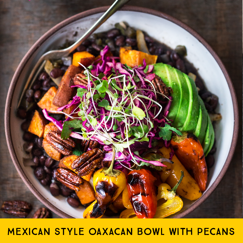 Mexican Bowl With Pecans