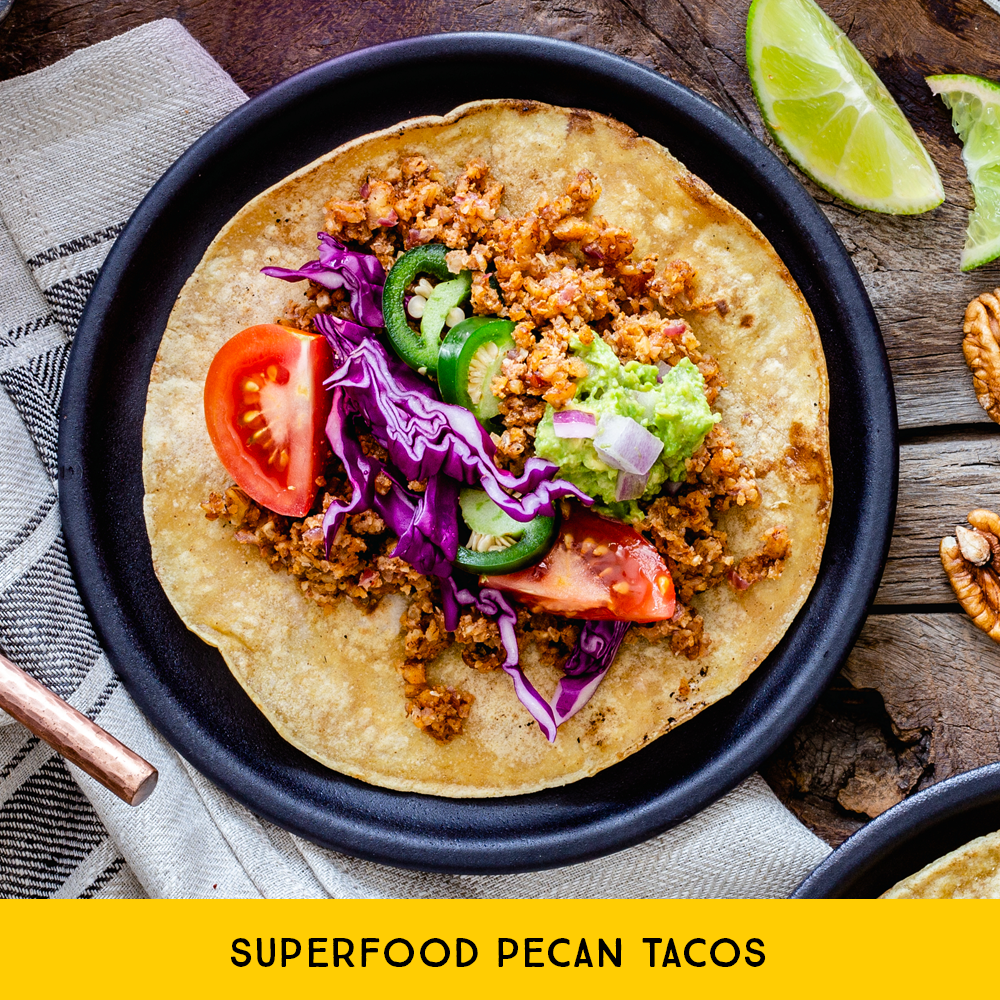 Superfood Pecan Tacos