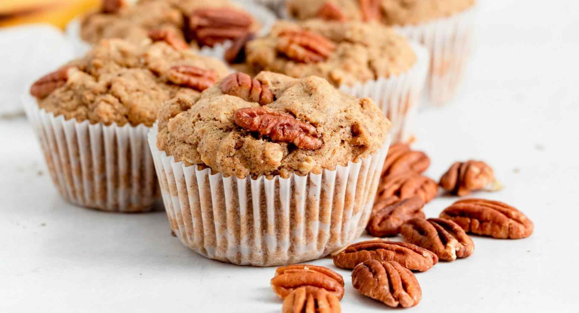 Whole Wheat Pecan Banana Muffins American Pecans